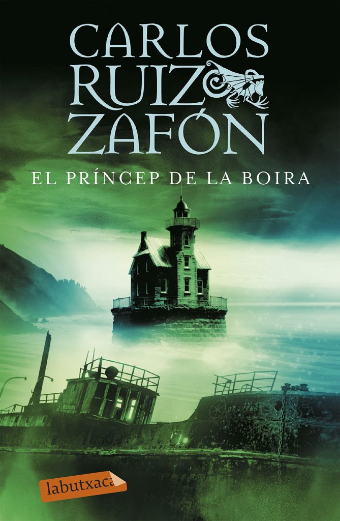 Portada llibre El príncep de la Boira de Carlos Ruiz Zafón.