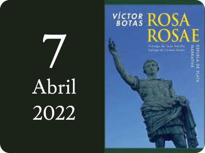 Cartell. 7 d'abril del 2022. Carme Romia. Rosa Rosae.