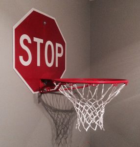 CISTELLA DE BASQUET - STOP