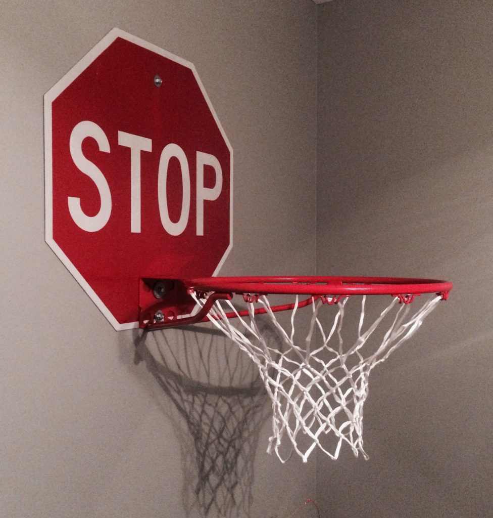 CISTELLA DE BASQUET, STOP