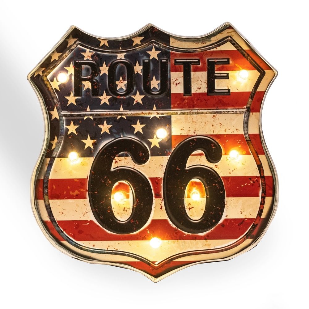 Senyal escut "Route 66"