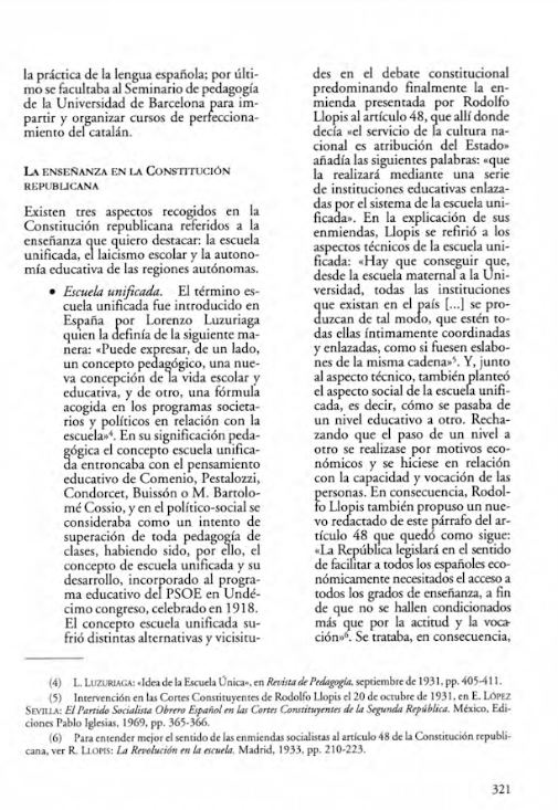 arxiu de l'ensenyansa en la constitució repúblicana