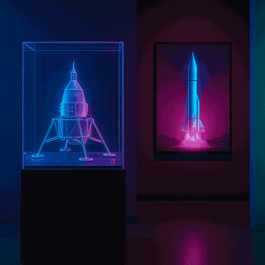 Imagen de la exposición Motores del Futuro