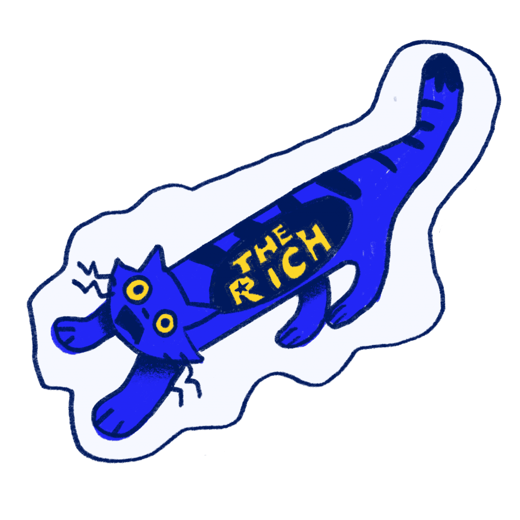 PEGATINA "THE CAT LONG"