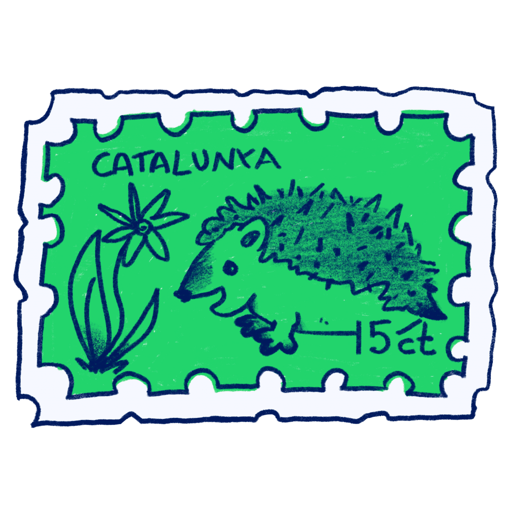 PEGATINA "CATALUNYA"