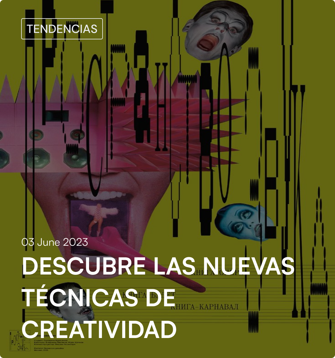 Tendencia, descubre las técnicas de creatividad.