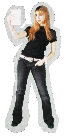 autora alicia gif animado rotando