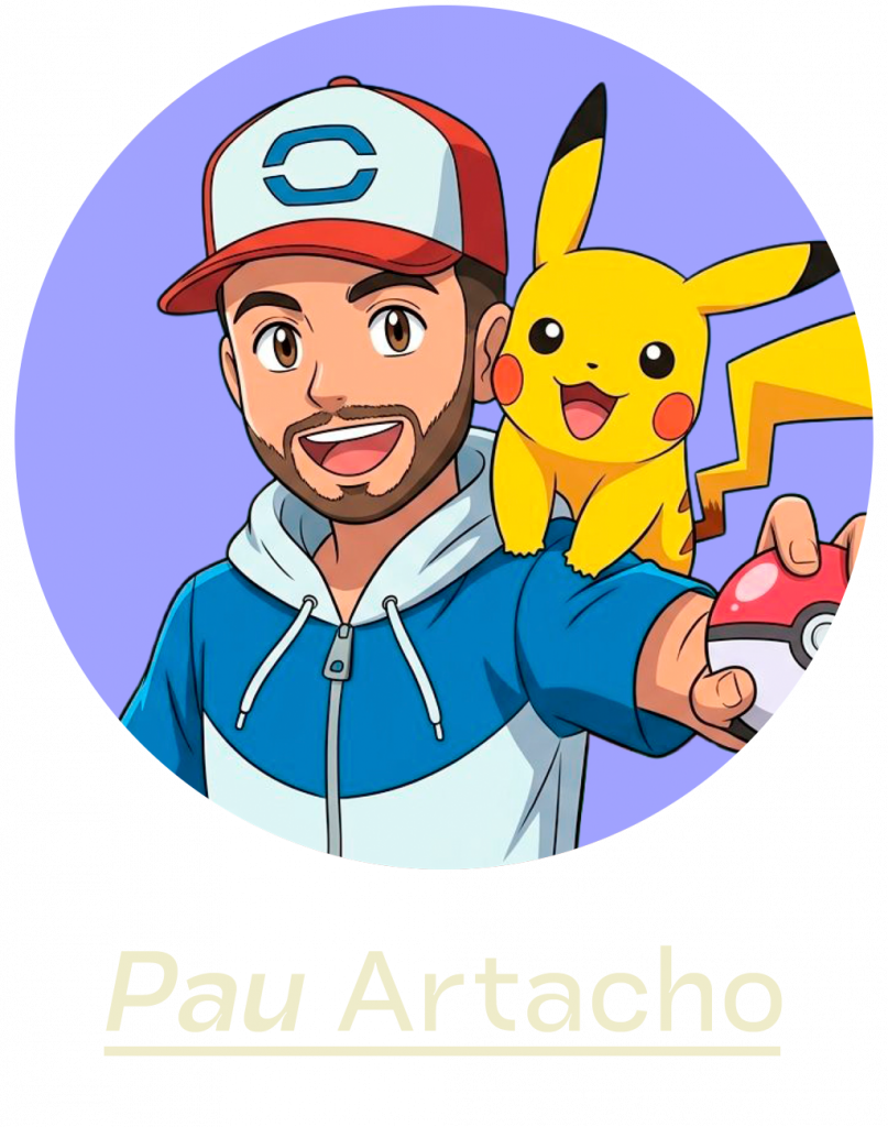 Personatge del Pau Artacho inspirat en Pokemon