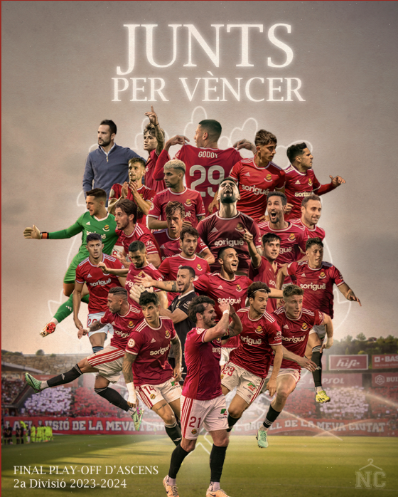 Poster playoff nàstic de tarragona