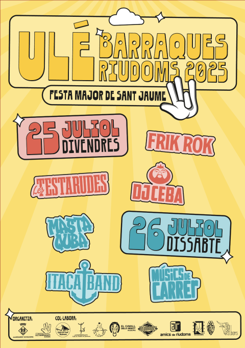cartell ule barraques 2025