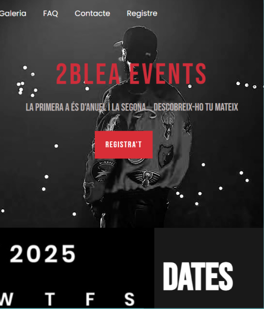 Web 2blea Events